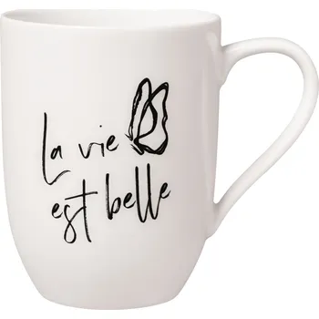 Stolování Villeroy & Boch, Hrnek Statement La vie est belle 340 ml - Formadore