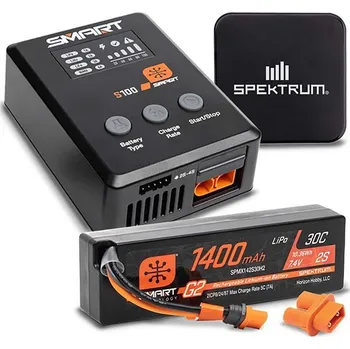 RC model letadla Spektrum Spektrum Smart Powerstage G2 Car 7.4V 1400mAh IC2, S100, 65W zdroj