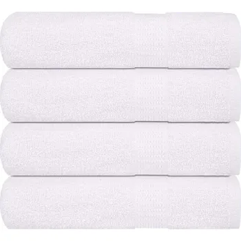 Utěrka Ručníky FROGN 4 ks bílé 100x150 cm 360 g/m² IM_136658