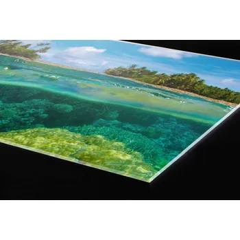 Obklad DIMEX | Plexisklo za kuchyňskou linku PGT-24060-013 | 240 x 60 cm | Korálový útes + Plexisklo za kuchyňskou linku DIMEX v rozměru 240 x 60 cm, motiv Korálový útes