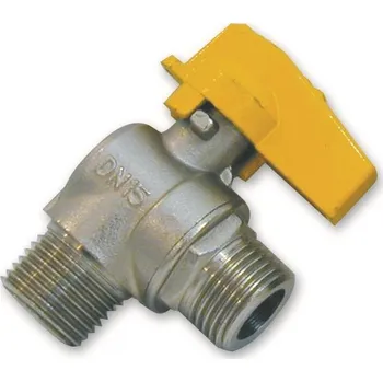 Ventil IVAR Kulový uzávěr plyn - rohový - 1/2"MM, motýl (8113R076)