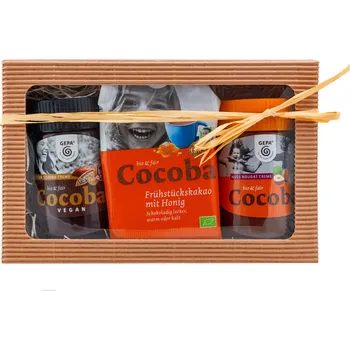 Dárkový potravinový koš Miko Fairtrade dárkový balíček Cocoba