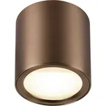 BIG WHITE (SLV) OCULUS stropní svítidlo, kulaté, 2000-3000K, 11W, Dim-to-Warm, fázově stmívatelné, 100°, tmavě měděný 1008620