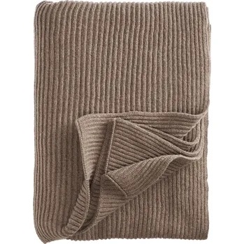 deka Eagle Products Vlněný pletený pléd Malmö Barva: hnědá