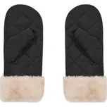 Dámské rukavice Pieces Evita 17118179 Černá OS