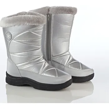 Dámské pantofle 3Pagen Sněhule Roxy šedá 36