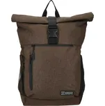 Městský rolovací batoh hnědý 23L Enrico Benetti 46222 - stylový a praktický doplněk pro každodenní nošení. Ideální do práce, školy i volný čas.