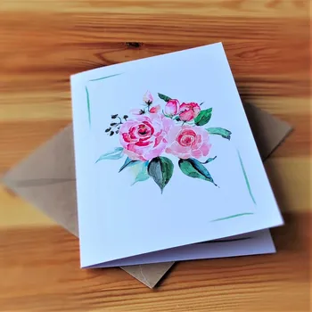 Přání s obálkou Rozárium č. 7