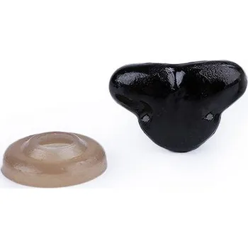 Galanterie Bezpečnostní čumák, 11x17mm, černý