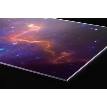 Obklad DIMEX | Plexisklo za kuchyňskou linku PGT-24060-236 | 240 x 60 cm | Barevná galaxie + Plexisklo za kuchyňskou linku DIMEX v rozměru 240 x 60 cm, motiv Barevná galaxie