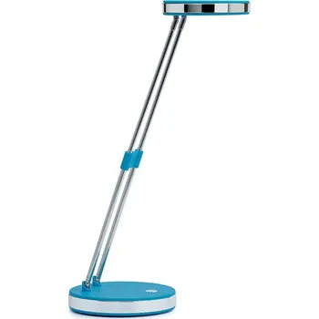 Lampička Hebel MAUL Stolní lampa LED MAUL Puck světle modrá