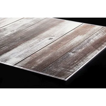 Obklad DIMEX | Plexisklo za kuchyňskou linku PGT-08040-292 | 80 x 40 cm | Stíraná dřevěná prkna + Plexisklo za kuchyňskou linku DIMEX v rozměru 80 x 40 cm, motiv Stíraná dřevěná prkna
