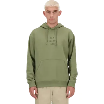 Pánská mikina Pánská mikina New Balance Graphic zelená