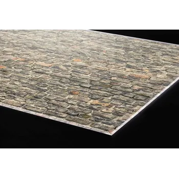 Obklad DIMEX | Plexisklo za kuchyňskou linku PGT-24060-254 | 240 x 60 cm | Stará cihlová zeď + Plexisklo za kuchyňskou linku DIMEX v rozměru 240 x 60 cm, motiv Stará cihlová zeď