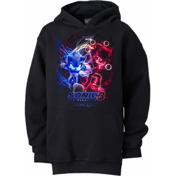 Dámská mikina Dětská bavlněná mikina Ježek Sonic 3 Velikost: 4XL