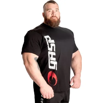 Pánské tričko Gasp ORIGINAL TEE BLACK/RED – tričko Gasp černo-červené Velikost: L