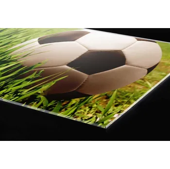 Obklad DIMEX | Plexisklo za kuchyňskou linku PGT-06060-038 | 60 x 60 cm | Fotbalový míč + Plexisklo za kuchyňskou linku DIMEX v rozměru 60 x 60 cm, motiv Fotbalový míč