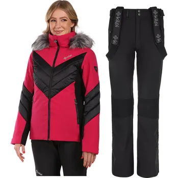 Dámský lyžařský komplet Lin PNK 38 + Dione BLK 40