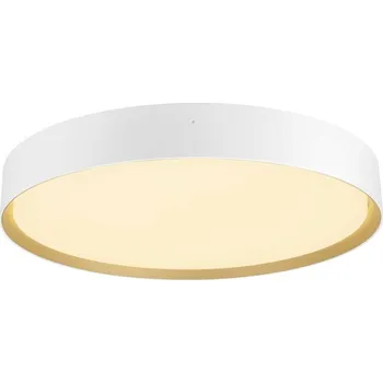 BIG WHITE (SLV) DECONA nástěnné a stropní svítidlo, kulaté, 2700/3000K, 23W, fázově stmívatelné, bílé / zlaté 1008583