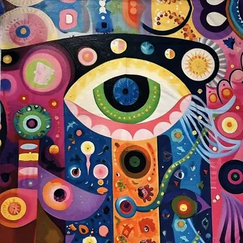 Úplet, Barevný mix, panel (E) (Luxusní vzory z Turecka)