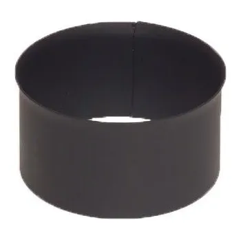 Kouřovod Ocelová zděř kouřovodu 120 mm, tloušťka 1,5 mm