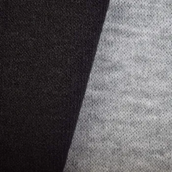 Oboustranná pletenina v černé barvě Q22505-069D