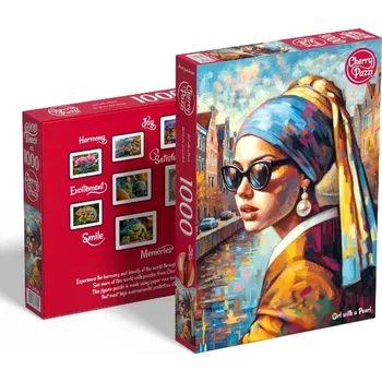 Puzzle Cherry Pazzi Puzzle 1000 dílků, Cherry Pazzi, Dívka s perlou