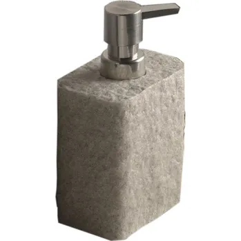 Sada koupelnových doplňků GEDY ARIES dávkovač mýdla na postavení, béžová AR8003