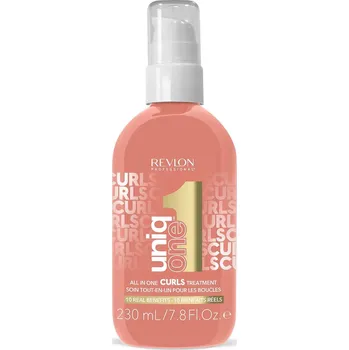 Vlasová regenerace Uniq One All In One Curls Treatment - Bezoplachová maska pro kudrnaté vlasy 230 ml