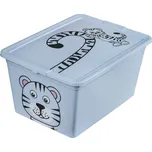 Úložný box ANIMAL 30L modrý MIKAWI 04-7330-mo