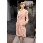 3991 růžový dámský župan Barva: růžová, Velikost: XL