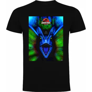 Tričko Jurský park Dilophosaurus Barva: černá, Velikost: 110/116 - 5/6let