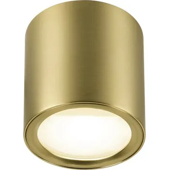 BIG WHITE (SLV) OCULUS stropní svítidlo, kulaté, 2000-3000K, 11W, Dim-to-Warm, fázově stmívatelné, 100°, mosazné 1008619