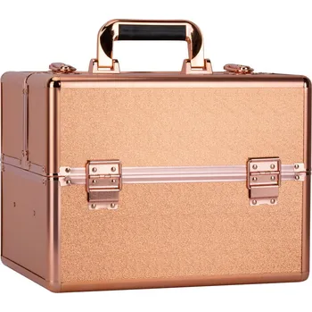 Kosmetický kufr Kosmetický kufr XL- Gold hladký