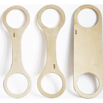 Dřevěná hračka Dřevěný mostek Balance Play set 2+1