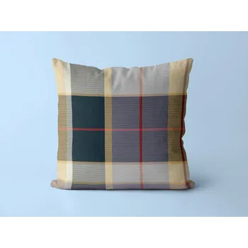 Dekorativní polštářek Aaryans Flanelový dekorační polštářek Dolly modrý 45 x 45 cm