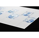 DIMEX | Plexisklo za kuchyňskou linku PGT-24060-167 | 240 x 60 cm | Modré kachličky + Plexisklo za kuchyňskou linku DIMEX v rozměru 240 x 60 cm, motiv Modré kachličky