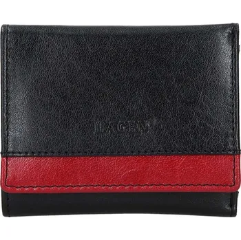 Peněženka Dámská kožená peněženka Lagen Ela - černá