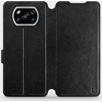 Pouzdro na mobilní telefon Mobiwear Flipové pouzdro pro Xiaomi POCO X3 NFC Černé