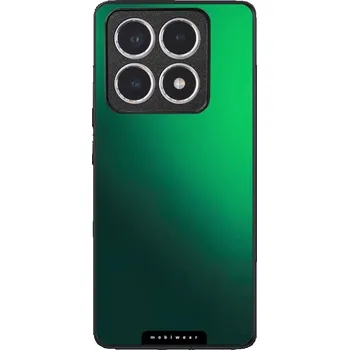 Pouzdro na mobilní telefon Lesklý kryt Mobiwear Glossy - Xiaomi 14T - G061G Zelený odstín (Prémiové lesklé pouzdro, obal, kryt Mobiwear Glossy na mobil Xiaomi 14T - G061G Zelený odstín, materiál Plast + TPU silikon - krytí po všech stranách, neošoupatelný potisk, tenké provedení,)