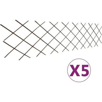Plot OMAXI Vrbové trelážové ploty 5 ks 180 x 60 cm 770635