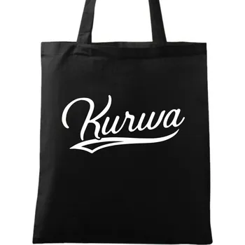 Bavlněná taška Ku*wa (Barva: Černá)