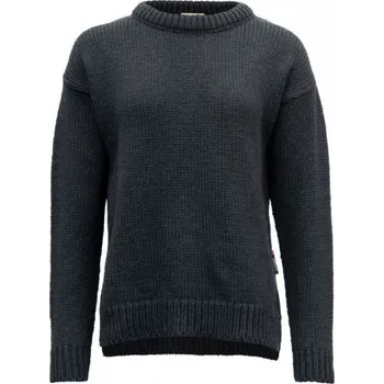 Dámský svetr Devold Nansen Wool Sweater Womans Velikost: S / Barva: Ink