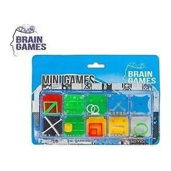 Hlavolam Brain Games sada hlavolamů 10ks na kartě