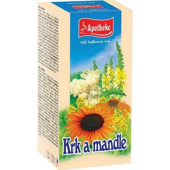 Čaj Krk a mandle čaj Apotheke čaj sáčky 20x1,5g