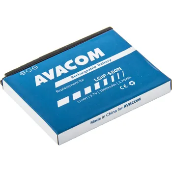 Baterie pro mobilní telefon Baterie pro LG GT505 - AVACOM GSLG-GC900-1000A Li-Ion 3,7V 1000mAh