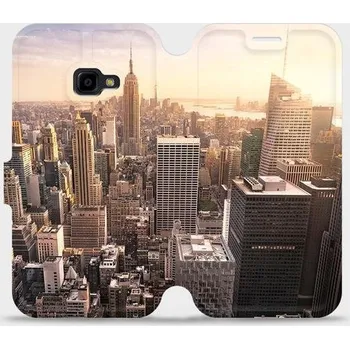 Pouzdro na mobilní telefon Flipové pouzdro Mobiwear - Samsung Xcover 4 - M138P New York (Knížkové flip pouzdro, obal, kryt na mobil Samsung Xcover 4 - M138P New York, materiál Umělá kůže + TPU - ochrana 360°, stojánek, silikonová vanička, magnetické zavírání)