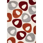 SPOLTEX Kusový koberec Sketch 32196/107 BARVA: Bílá, ROZMĚR: 120x170 cm