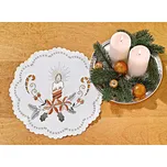 3Pagen Vánoční dečka Svíčky mix barev