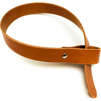 MMboutique Kožené ucho 80 cm široké koňak